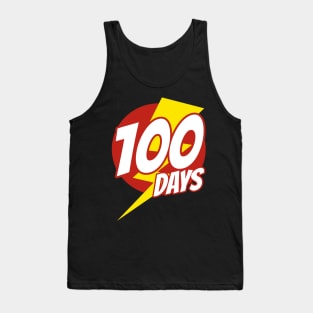 100 Days of School Superhero Edition Tank Top